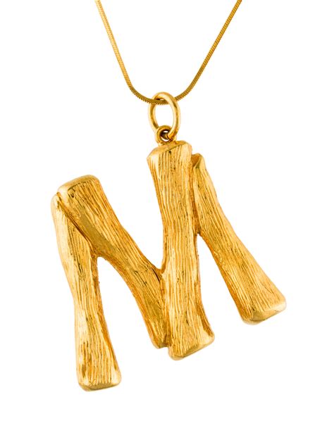 celine initial necklace bamboo|celine alphabet dresses.